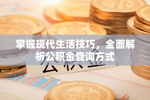 丰宁掌握现代生活技巧，全面解析公积金查询方式