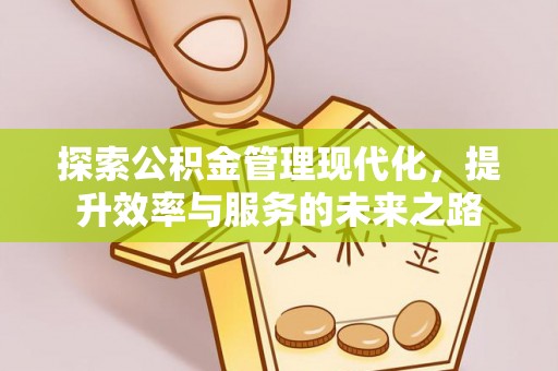 丰宁探索公积金管理现代化，提升效率与服务的未来之路